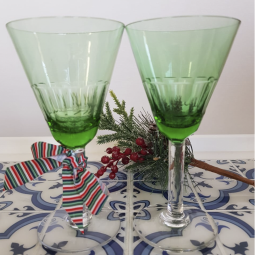 Set 2 Copas Vino Blanco Cristal Yungay