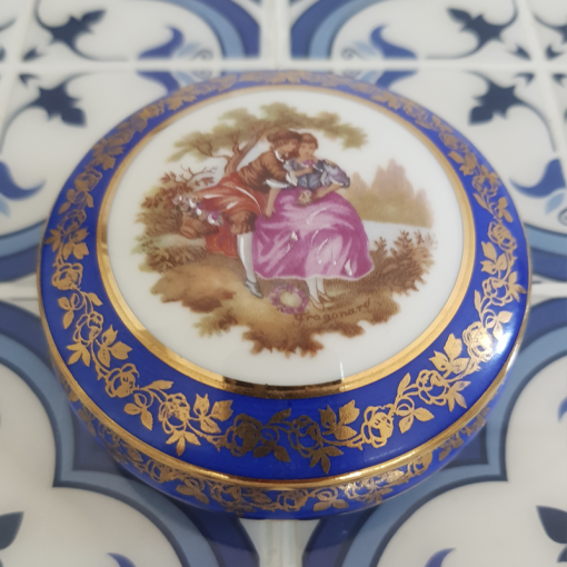 Joyero Porcelana Limoge – Francia