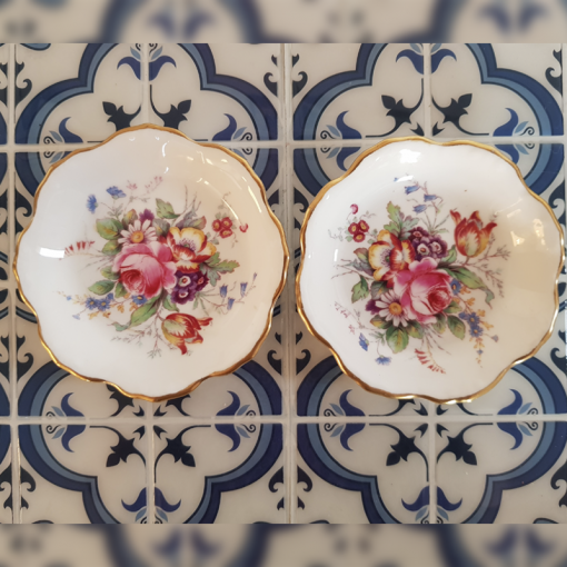 Platitos pequeños Royal Crown Derby Roses