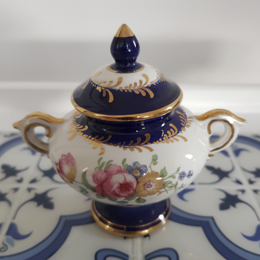 Anfora Miniatura Porcelana Vintage