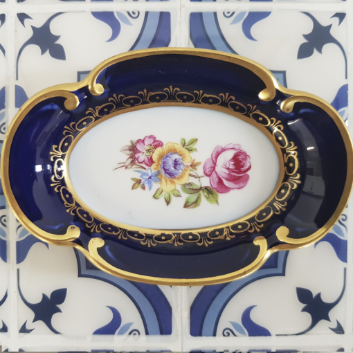 Platito Pequeño Porcelana Echt Kobalt - Imagen 2