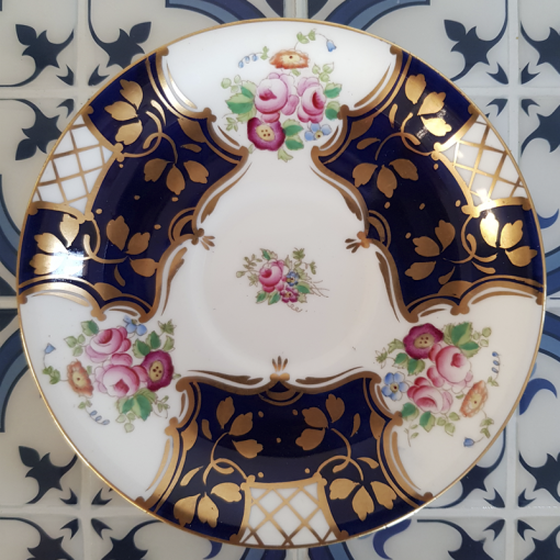 Plato Taza Porcelana Inglesa Fenton