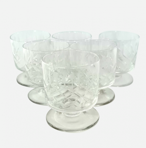 6 Copas Bajativo Cristal