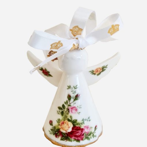 Figura Decorativa Porcelana Royal Albert Country Roses
