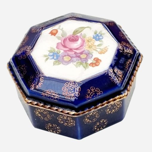 Caja Porcelana Blue Cobalt