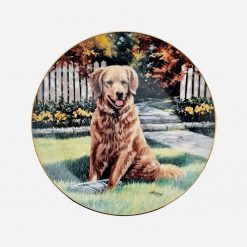 Plato Decorativo Hamilton Collection-1992 Man's Best Friend
