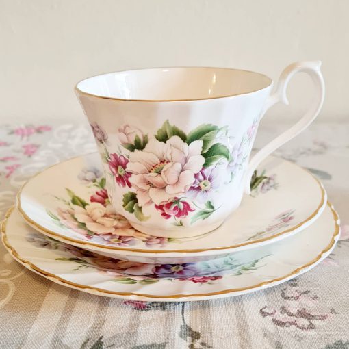 Trío de Té Porcelana Kendal-Inglaterra - Imagen 2