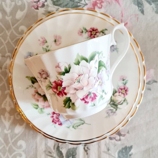 Trío de Té Porcelana Kendal-Inglaterra - Imagen 3