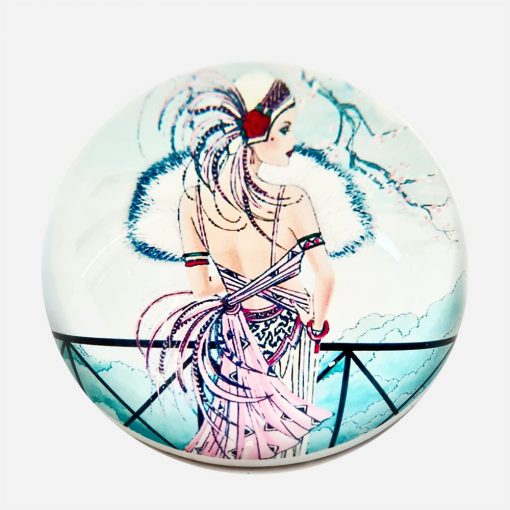 Pisapapeles Diseño Art Nouveau