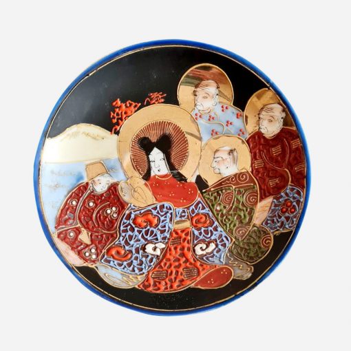 Plato Porcelana Japonesa Vintage