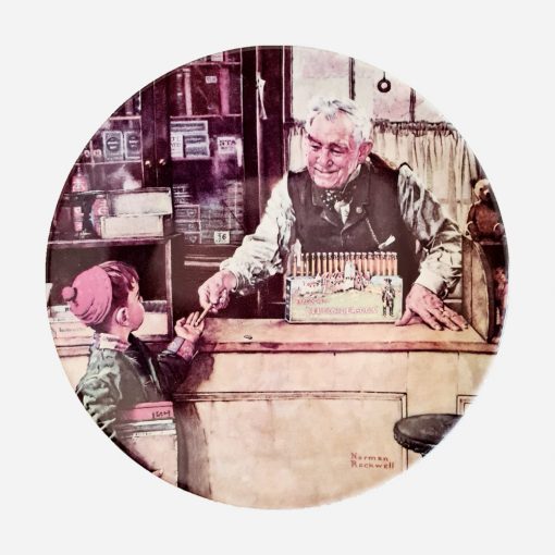 Plato Norman Rockwell - His First Pencil