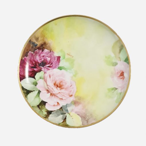Plato Decorativo Pintado A Mano Richard Ginori-Italia