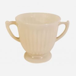 Copón Milk Glass Ivory