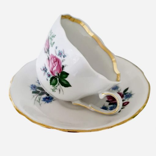 Dúo de Té Tacita Alemana-Platito Inglés - Imagen 2