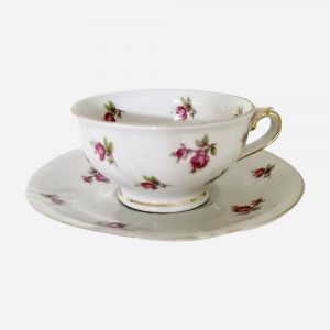 Tacitas de Cafe de Porcelana con Bandera Cubana (Porcelain Coffee