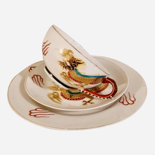 Trío Porcelana Japonesa
