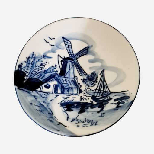 Plato Delft Blue pintado a mano