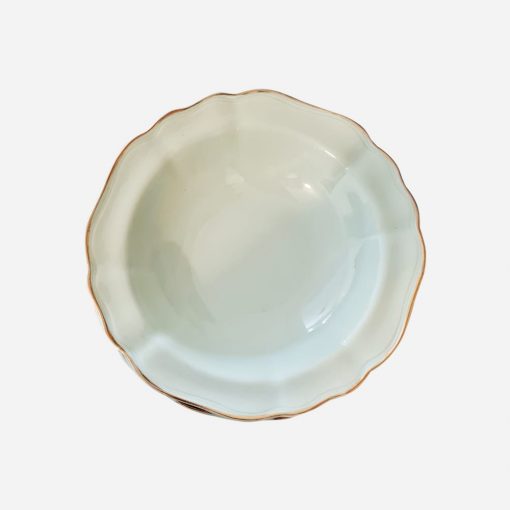 Juego 4 Platitos de Postre Alfred Meakin Jade