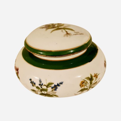 Potiche Porcelana Diseño Botánico