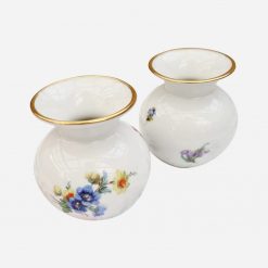 Floreros Pequeños Porcelana Furstenberg Vintage