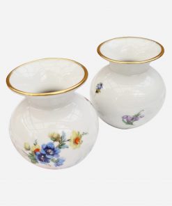 Floreros Pequeños Porcelana Furstenberg Vintage