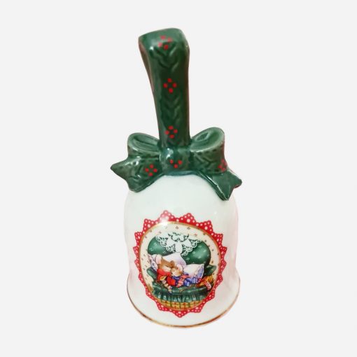 Campanita Navidad Porcelana Avon - 1990