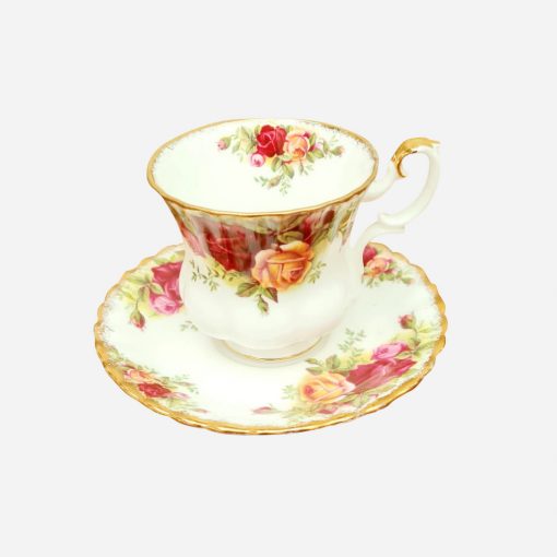 Dúo Demitasse Royal Albert Old Country Roses