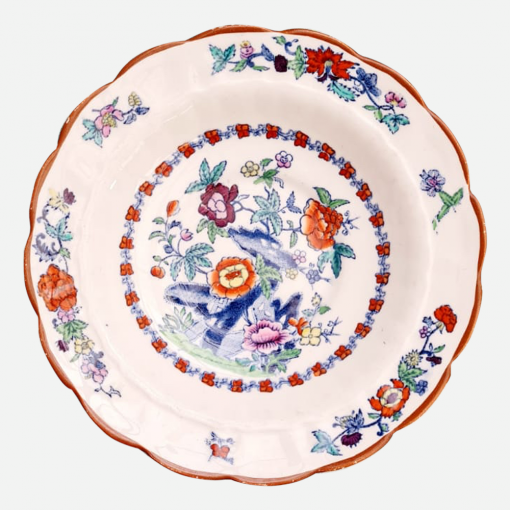 Plato de Postre Inglés Booths Pompadour