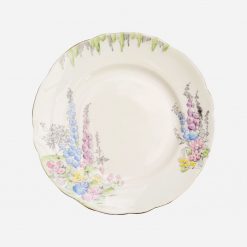 Plato Pan/Torta Foley Floral-Ivory
