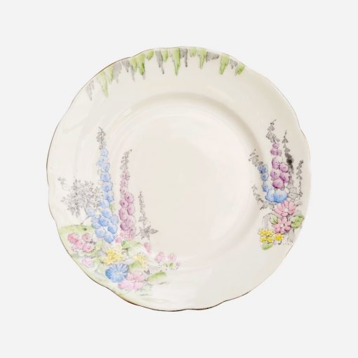 Plato Pan/Torta Foley Floral-Ivory