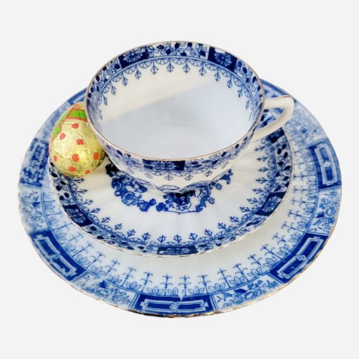 Duo Demitasse Porcelana Alemana Blau