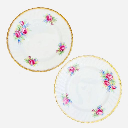 Dúo de Platos de Pan /Torta Ingleses Imperial.