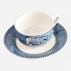 Dúo de Té Currier & Ives by Royal '70