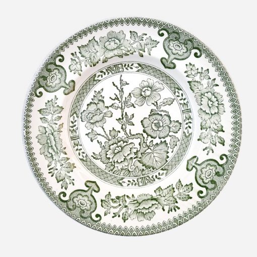 Plato Decorativo Indian Tree Green English Ironstone Tableware