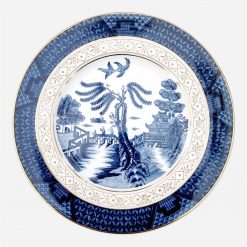 Plato de Pan/Torta Japonés Old Willow Blue Nikko