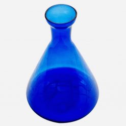 Botella de Vidrio Blue Cobalt
