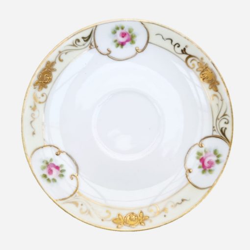 Plato de Pan Inglés / sin sello pintado a mano