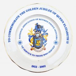Plato Conmemorativo Queen Elizabeth II Golden Jubilee 2002