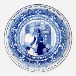 Plato Wedgwood Conmemorativo Queen Elizabeth II Golden Jubilee 2003