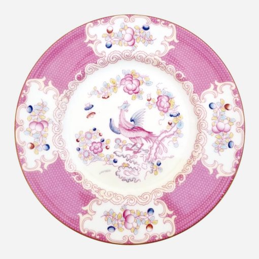Plato Decorativo Inglés Minton Pink Cockatrice '50