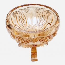 Compotera Carnival Glass '60