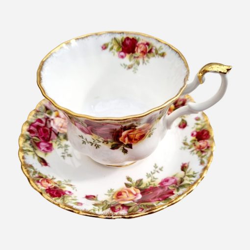 Dúo de Té Royal Albert Old Country Roses