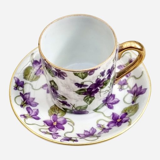 Taza de Café Alemana Mitterteich Violet