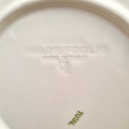 Juego 4 Platos de Fondo Italianos Quadrifoglio - Imagen 4