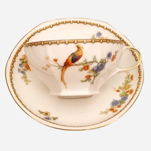 Juego de Té Checo Ave del Paraiso "60