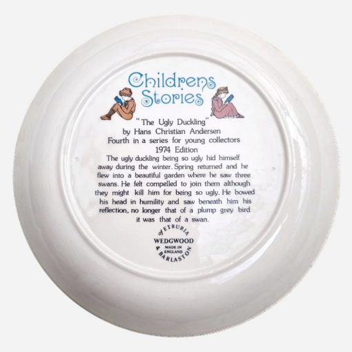 Plato Decorativo Wedgwood El Patito Feo 1974 - Imagen 2