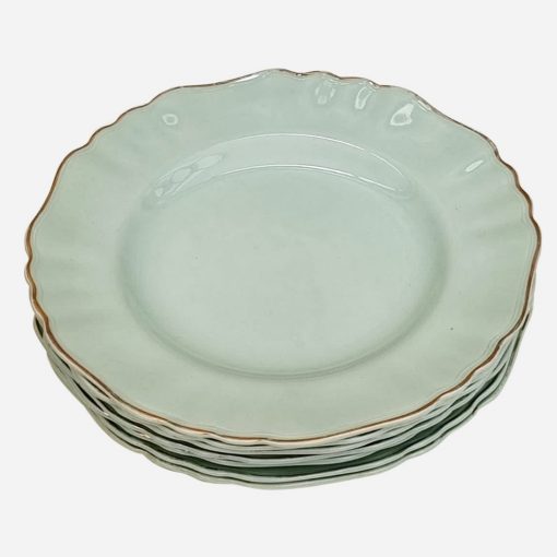 Juego de 6 Platos J & G Meakin Glamour Jade
