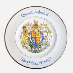 Plato Conmemorativo Queen Elizabeth II Silver Jubilee 1977
