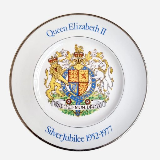 Plato Conmemorativo Queen Elizabeth II Silver Jubilee 1977