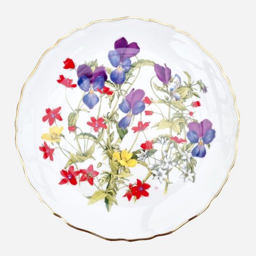 Plato Decorativo Royal Albert Grassland Pansies